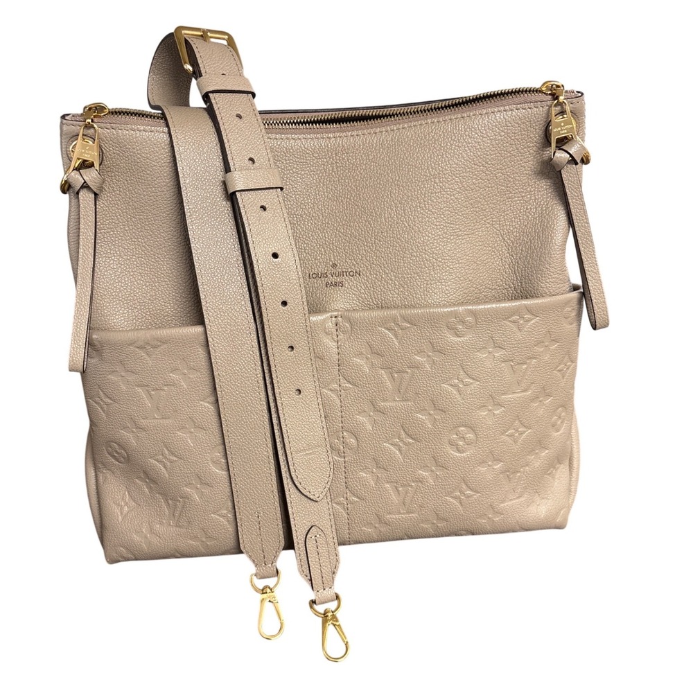 Louis Vuitton Maida Hobo MM Empreinte Leather Tourterelle (Turtle Dove/Taupe) - Picture 2 of 16